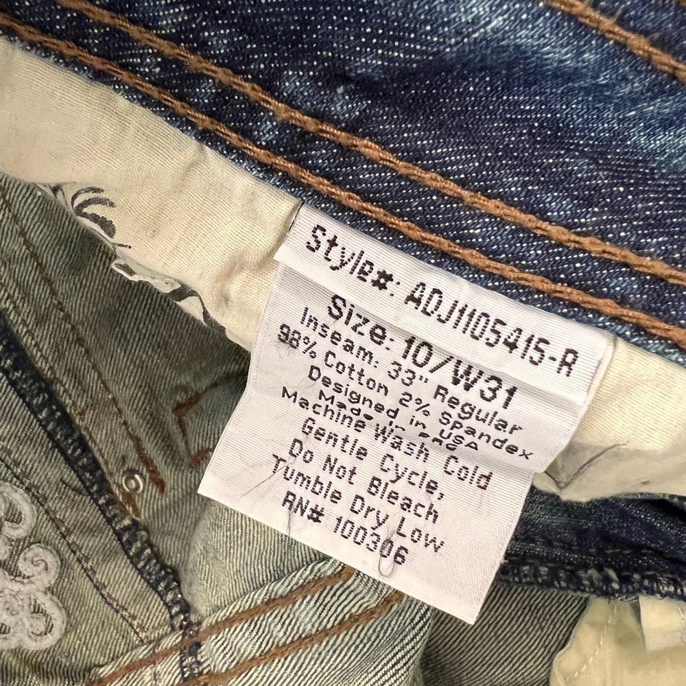 Adiktd Women's Denim Bootcut Lowrise Women's Jeans Size: 10/31 - Picture 10 of 11